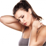 Massage Therapy Kelowna Medical Massage - woman with neck pain from whiplash